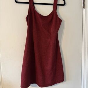 Elegant Red Sleeveless Dress